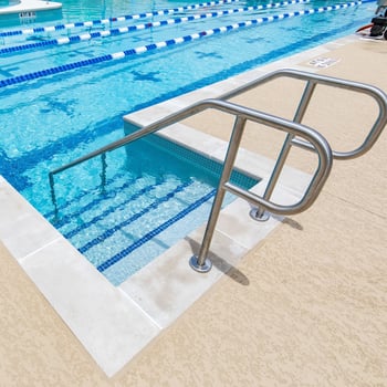 Doris Roznovak Aquatic Center in Taylor, TX, featuring Spectrum Aquatics' products.