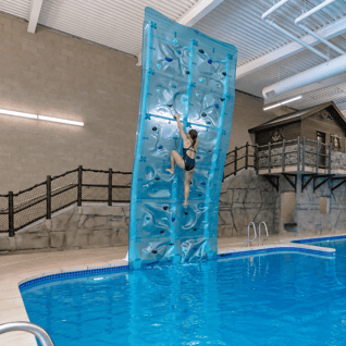Indoor Aquatic Climbing Wall