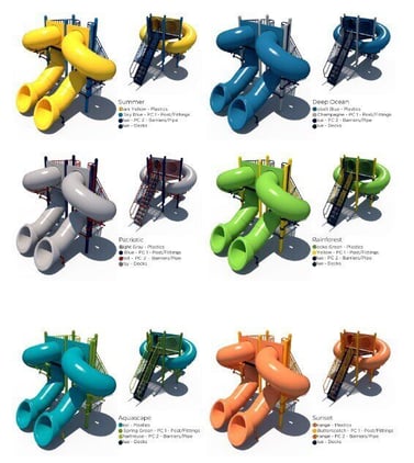 Poolside Slide_color options