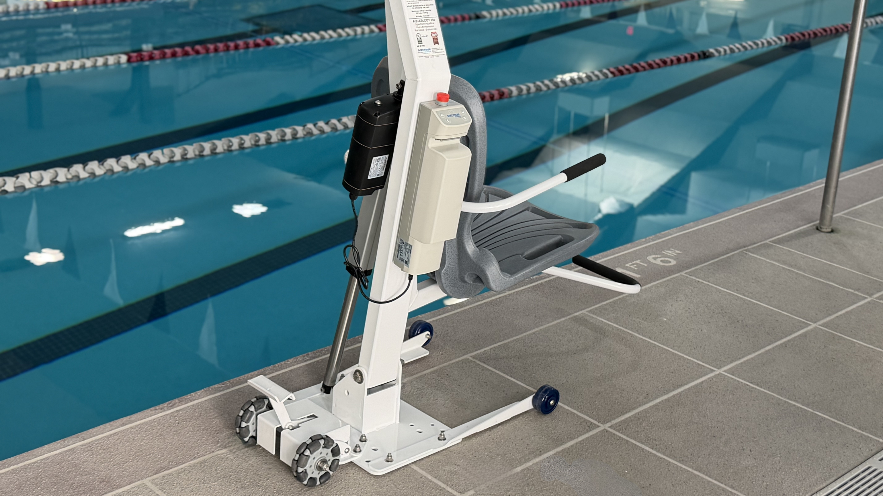 Aqua Buddy® V2 Portable ADA-Compliant pool lift