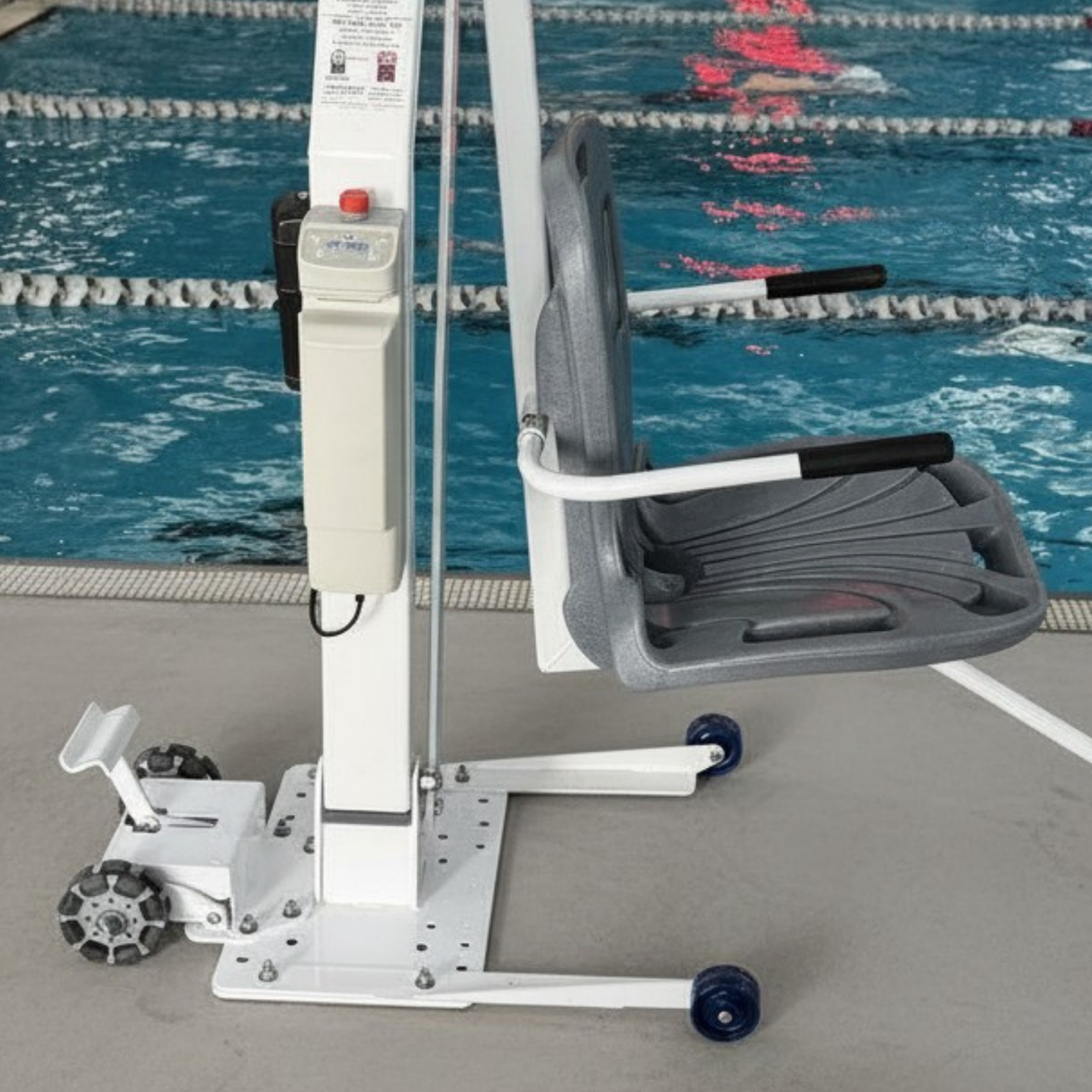 ADA-Compliant Aqua Buddy® V2 Portable Lift Kit, side view