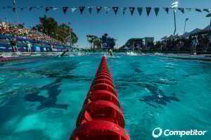 Competitor Lane Line in swimming pool
