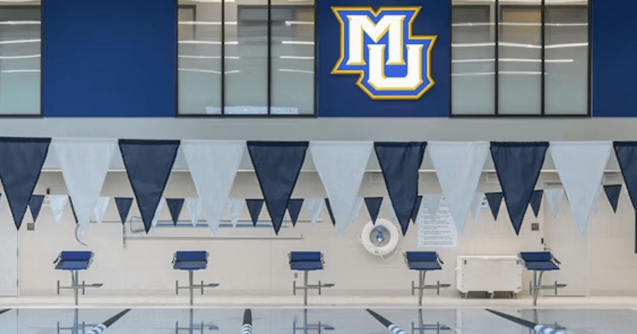 Spectrum Aquatics Sprint with Rapid Lock Swim Starting Blocks at Marquette University