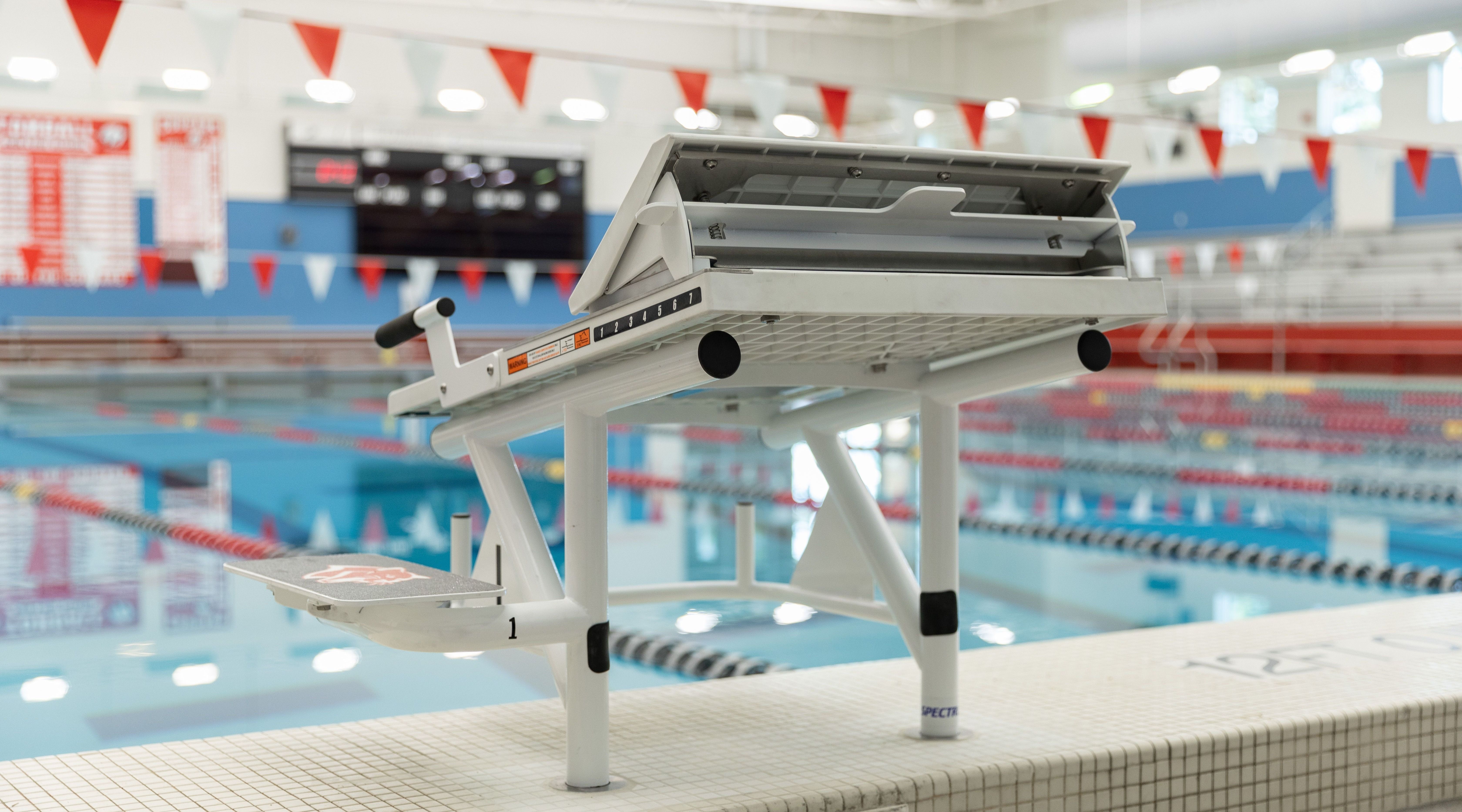 Sprint with Rapid Lock starting block at Tomball ISD