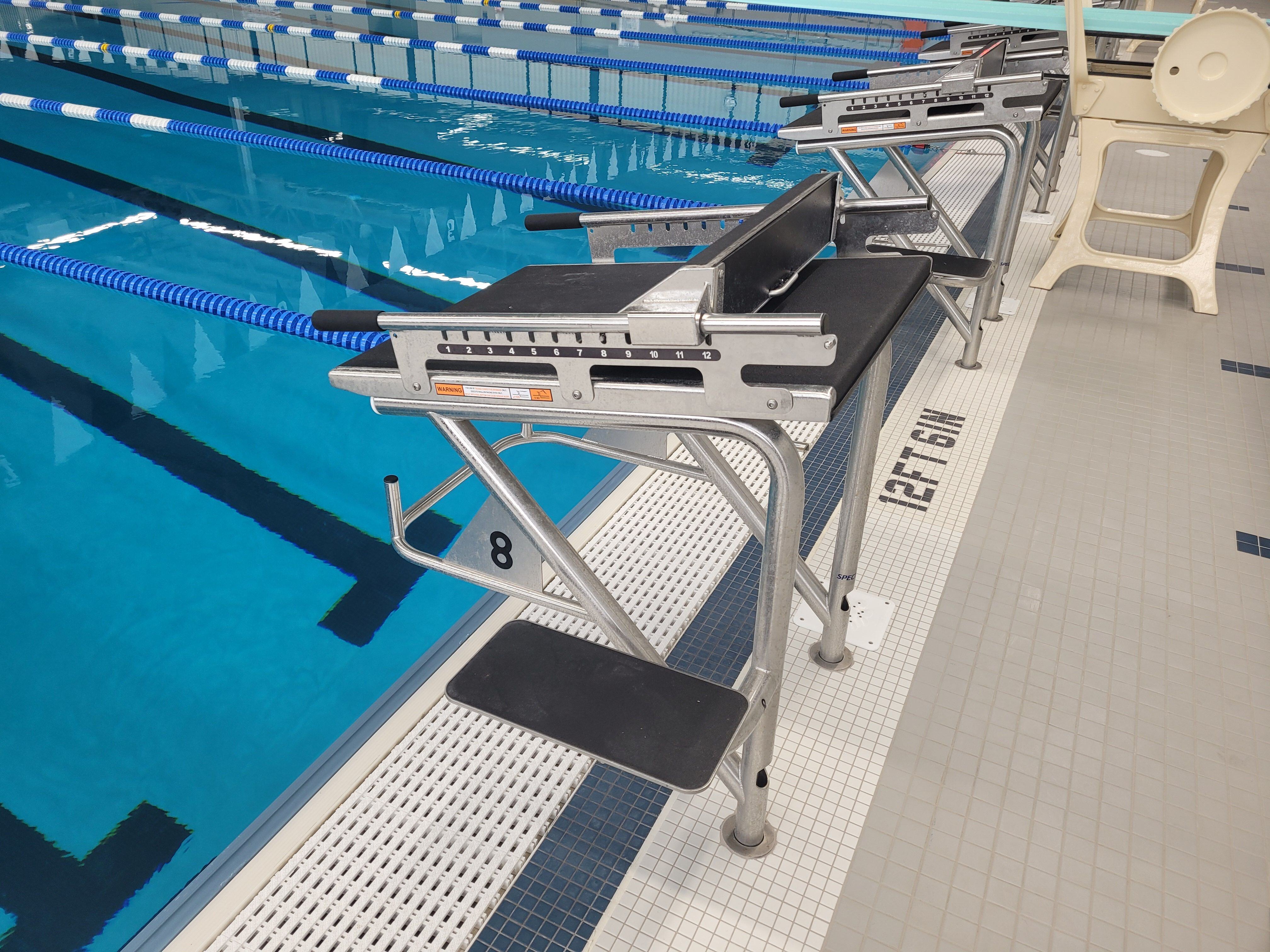 Xcellerator Stainless Steel Swim Starting Block 
