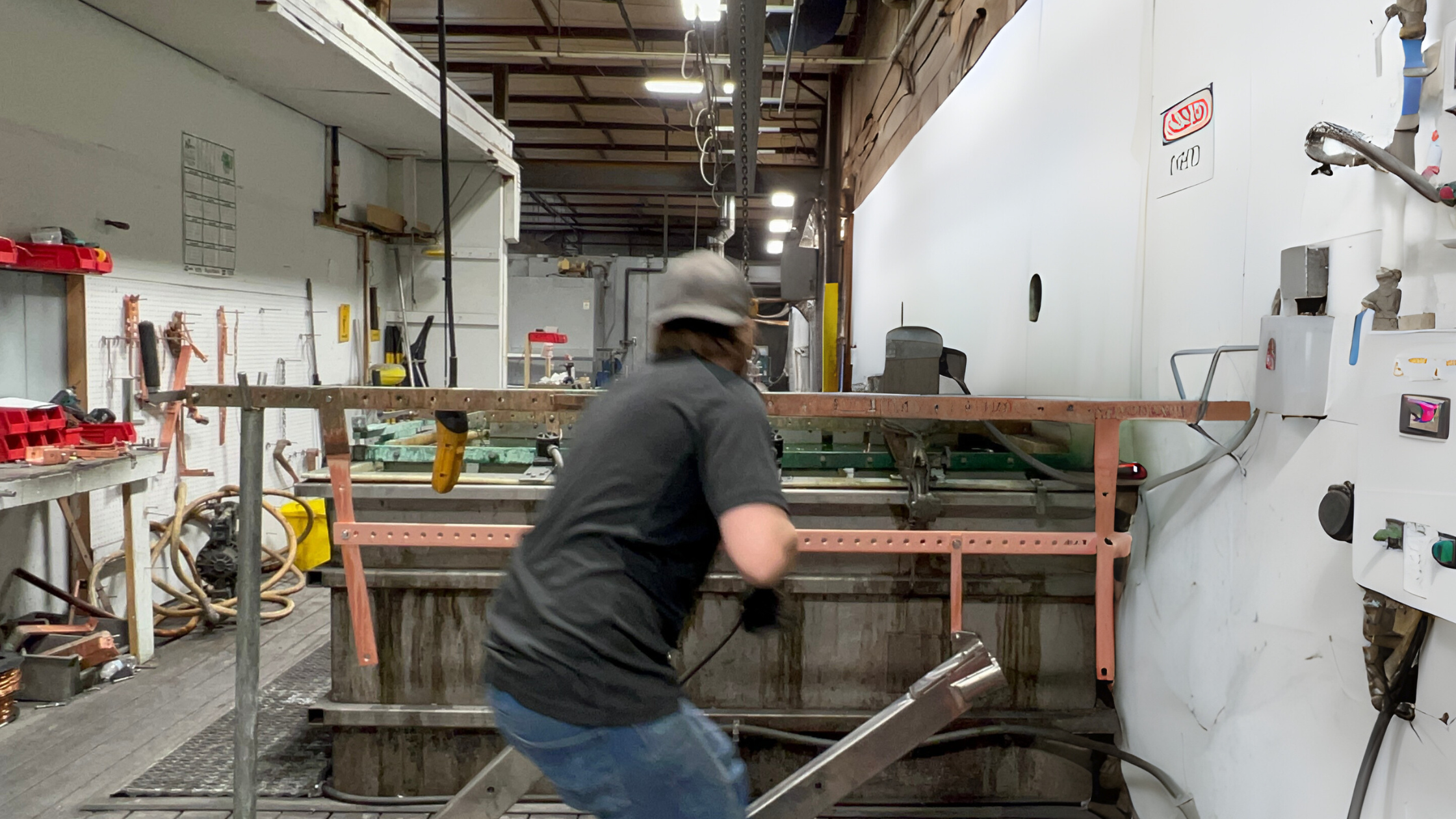 Quality testing custom stainless steel pool equipment