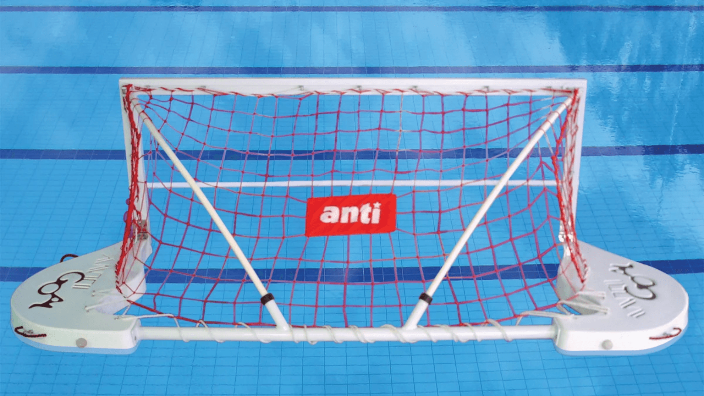 AntiWave Floating Water Polo Goal 