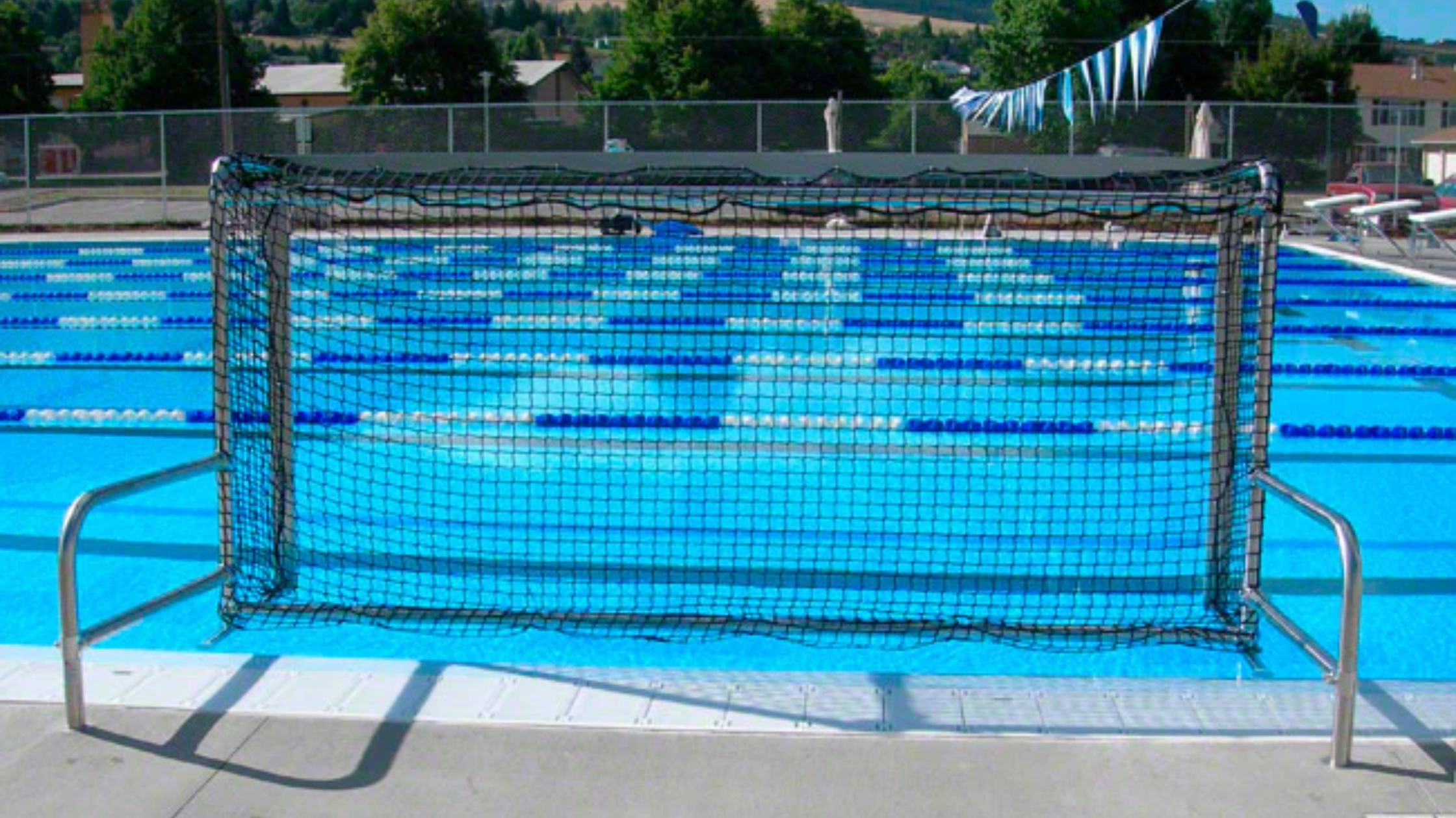 Dawson Stainless Steel Water Polo Goal_Back