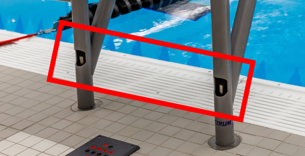 Retrofit swimming starting blocks securely with the Expansion Post Anchor from Spectrum Aquatics