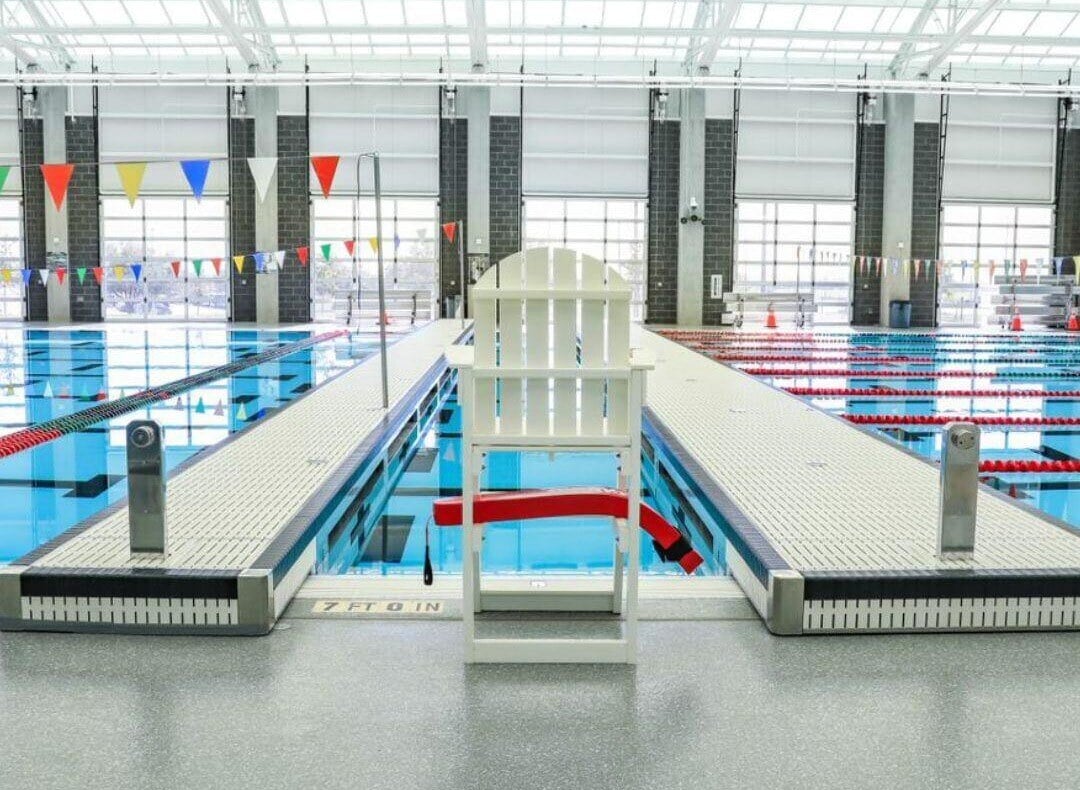 Mendota Lifeguard Chair at indoor pool